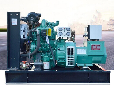 云和全新上柴50kw大型柴油发电机组